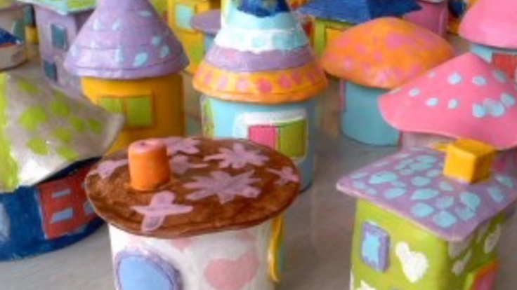 こんな街あったらいいな！被災地の村祭りで展示して応援したい。