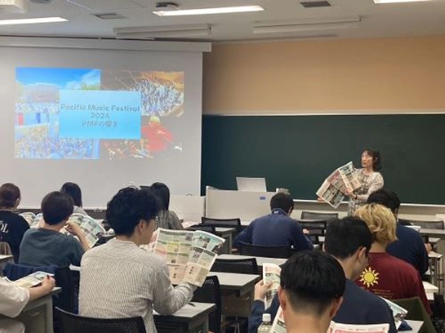 北海道大学にお邪魔しました「芸術と文学 - PMFの響き」