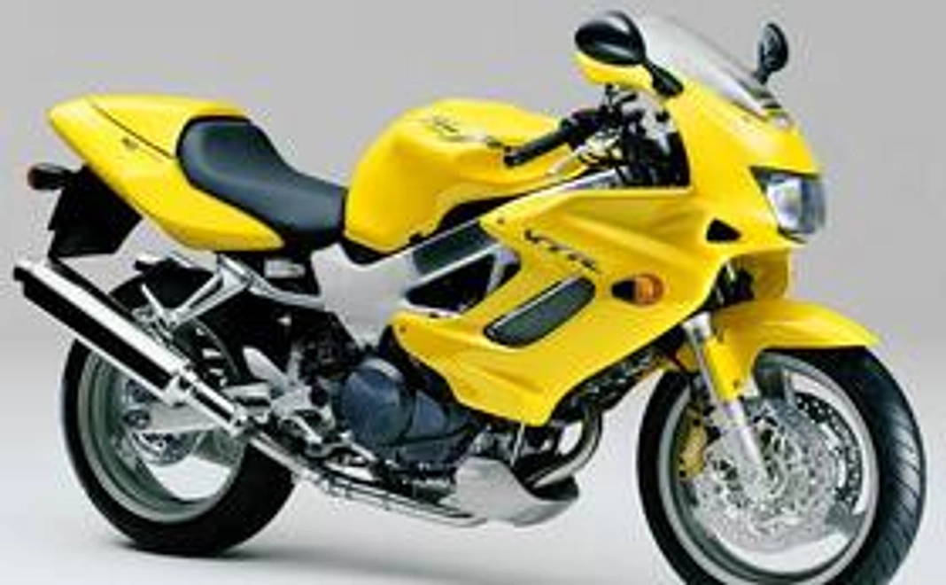 購入したVTR1000Fの写真