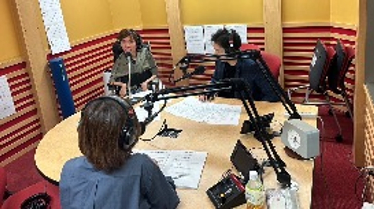 ラジオの収録でした！！