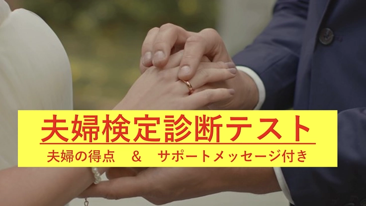 夫婦検定診断テスト(WEB)開発 と 日本夫婦検定協会の設立