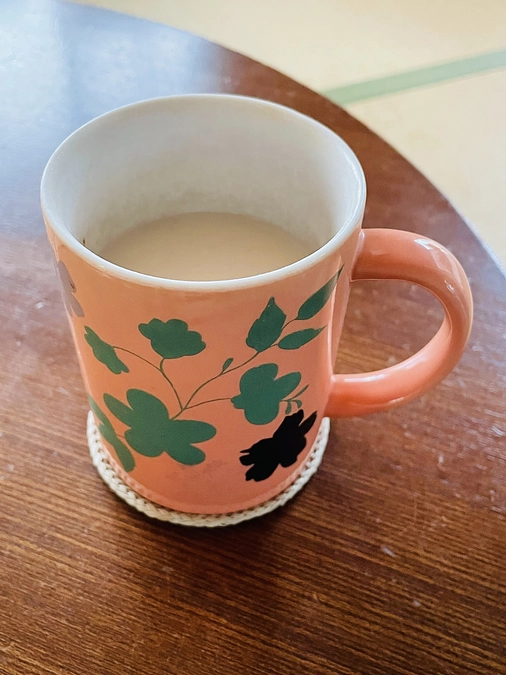 アジサイと甘酒