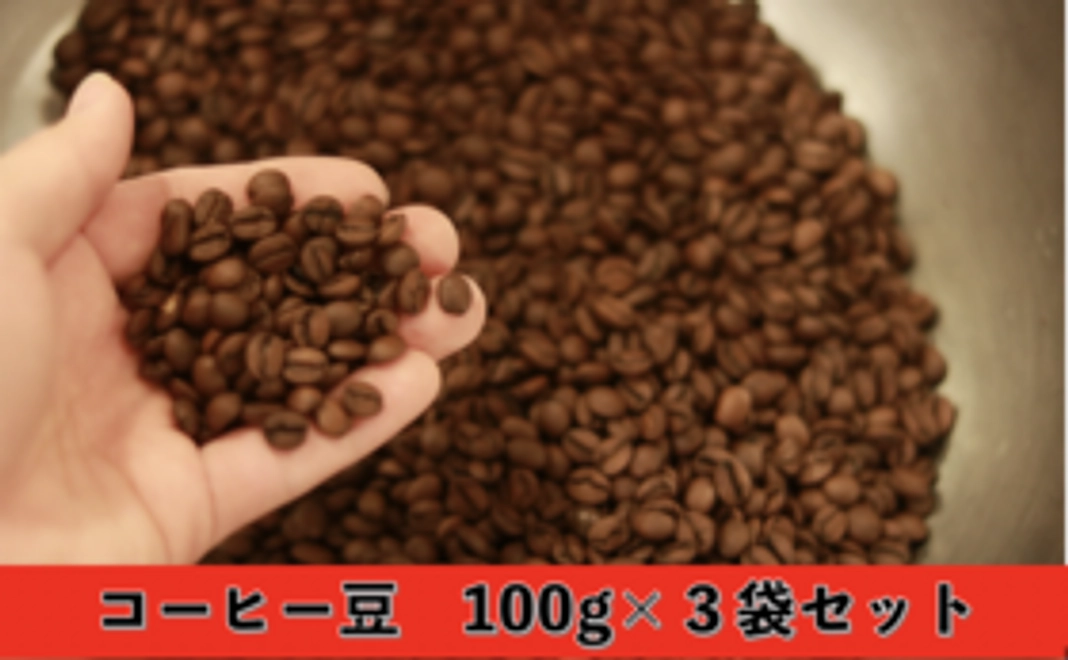 【発送】コーヒー豆（オリジナルブレンド３袋セット）