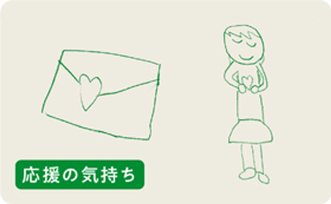 【応援コース】感謝のメール