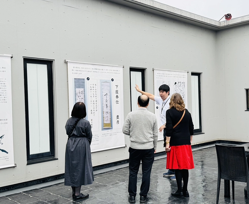 ノルウェーからのご来館者様がありました