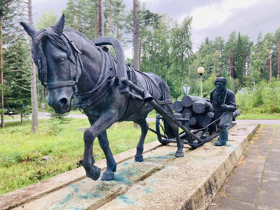 フィンランド国立森林文化博物館Lustoを訪問