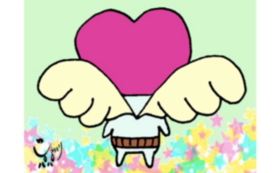 【こうのとりパパを応援！】オリジナルステッカー