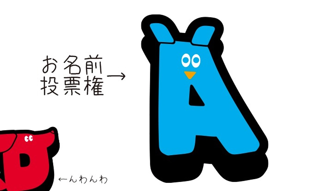 オリジナルキャラクター命名投票権