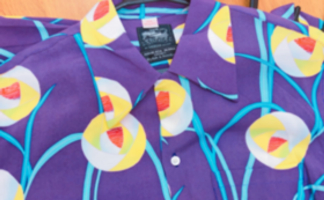 和柄アロハシャツXXSサイズ