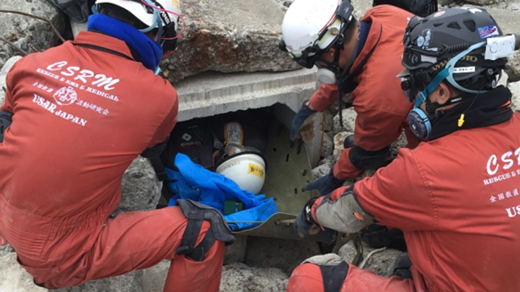 救出困難だった命を救いたい!災害を想定した訓練場を東京に作る!