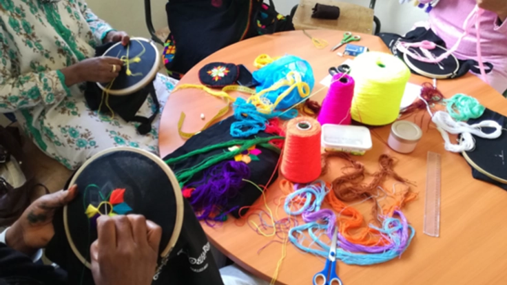 「モロッコの刺繍トートバッグ」でもっと女性職人に活躍の機会を