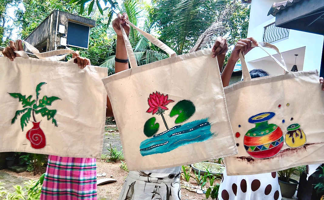 感謝メール＋子どもたちの手作り