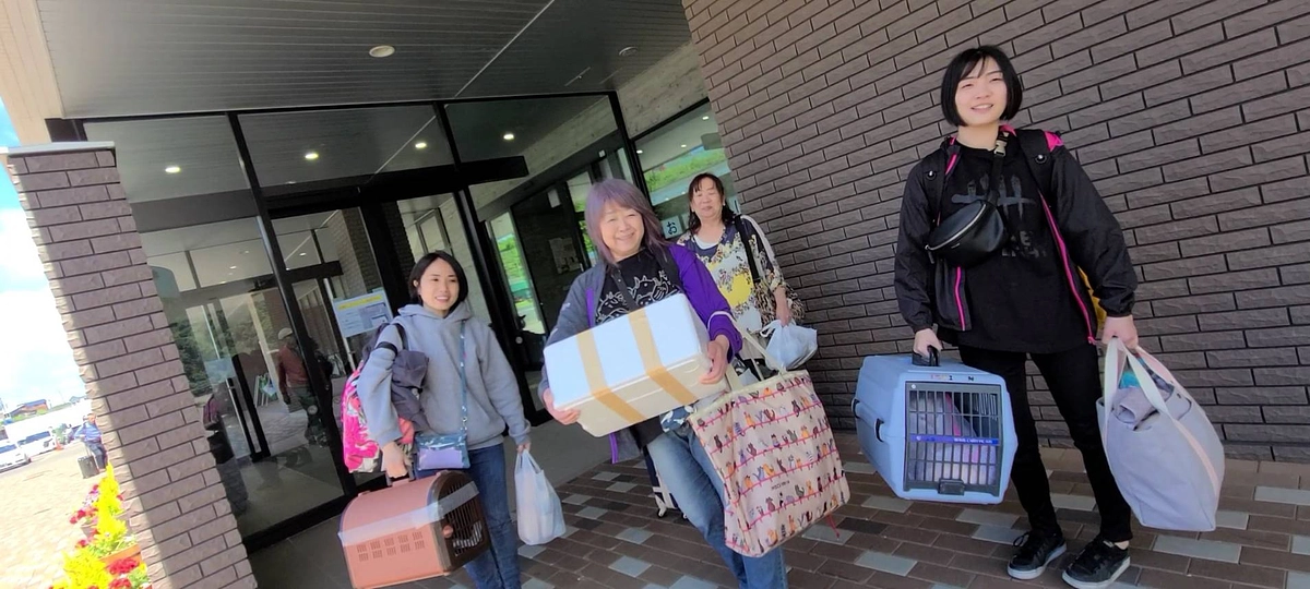 "ツキネコ北海道"さんと一緒に臨時動物病院を開催しました！