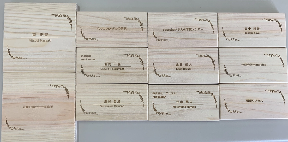 リターン　プレート作成済み