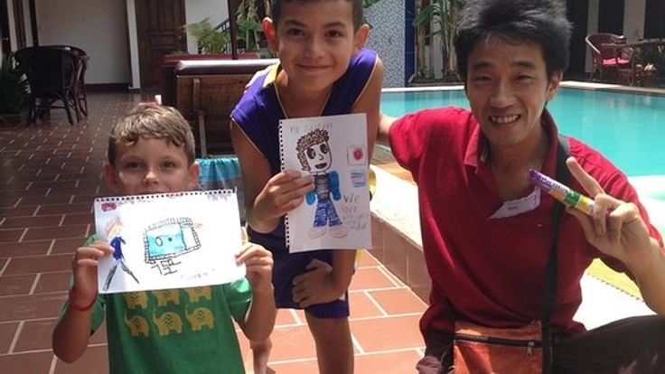 カンボジアから世界へ！日本人が経営するホテルの改修！