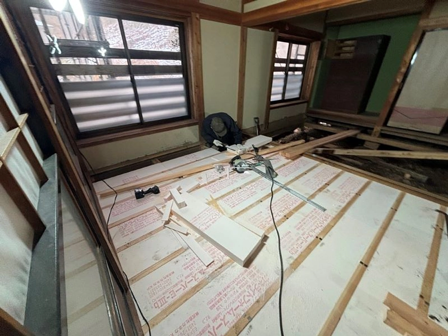 木工事が始まりました！