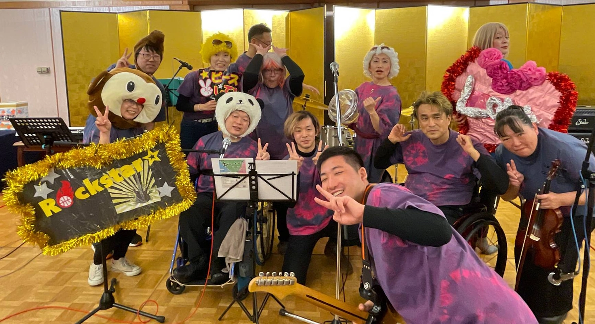 ロックバンド「Rockstar☆」もスタンバイ！！
