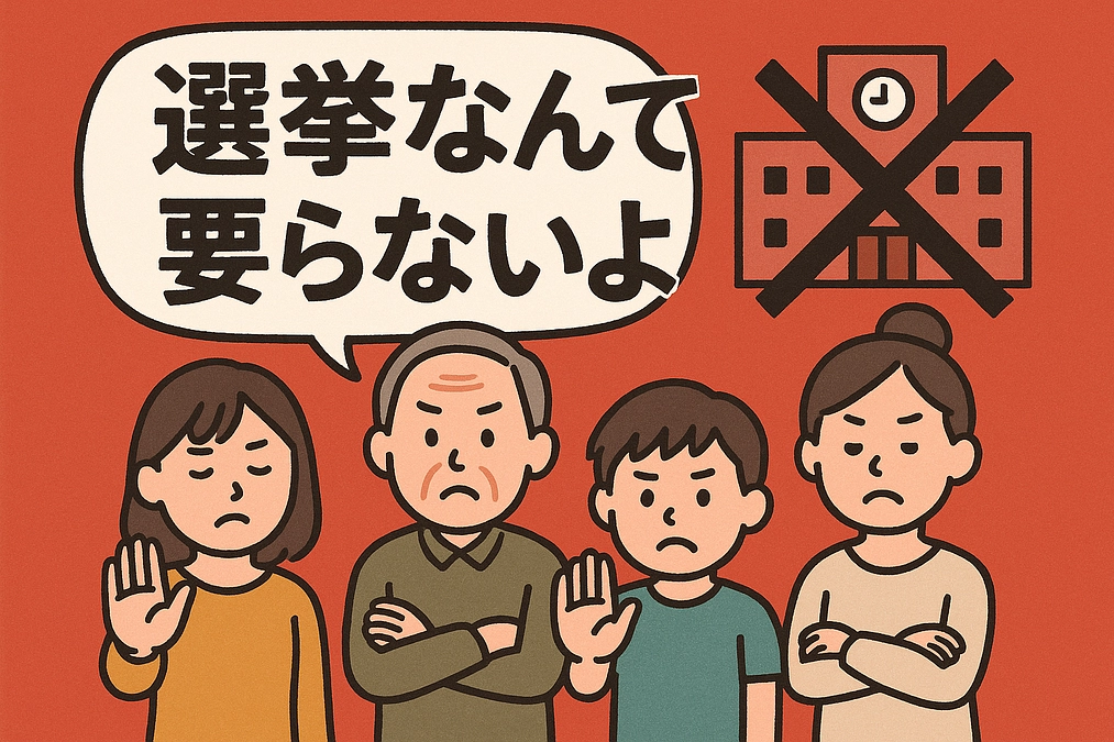 note 毎日投稿22日目：選挙なんて要らないよ その２２（学校❓）