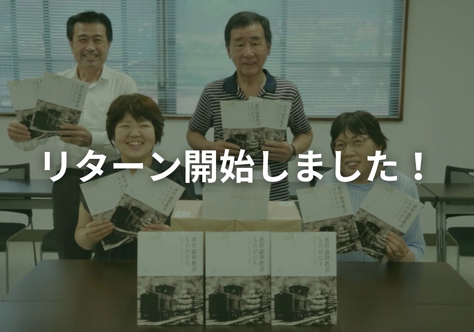 【進捗報告】クラウドファンディング リターン状況