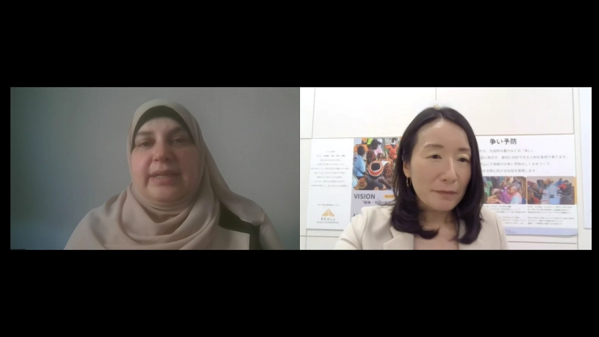 イベントレポート：6/11　特別対談企画_シリア市民団体代表×REALs瀬谷理事長