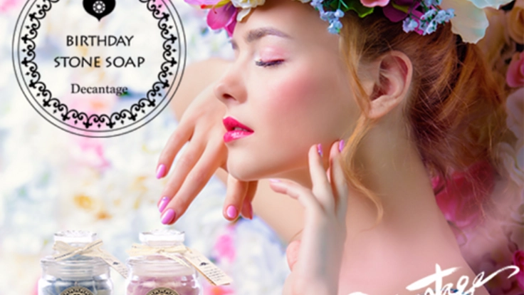 誕生月で選べるバースデーストーンソープを大勢の人に届けたい!