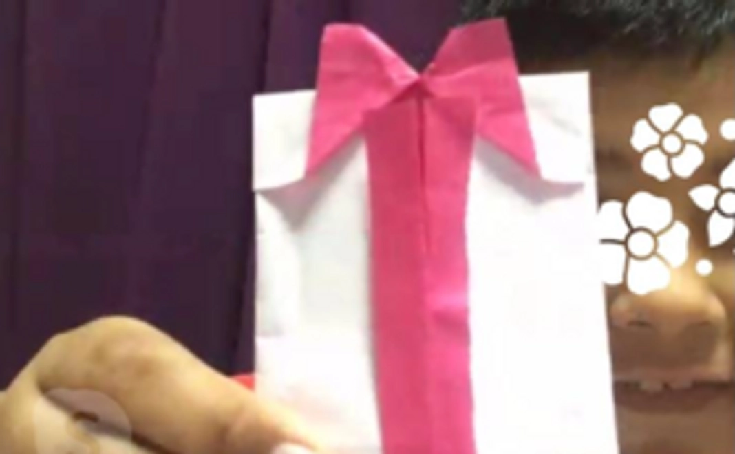 <お礼状>　心を込めて送らせていただきます。