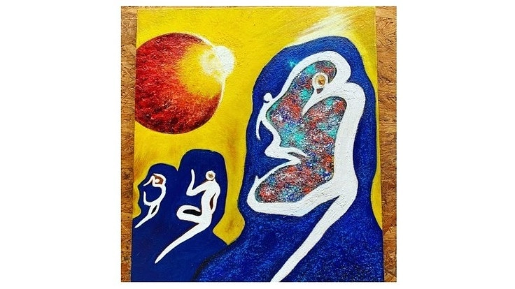 客観芸術の絵 F10号「アマテラス」の販売