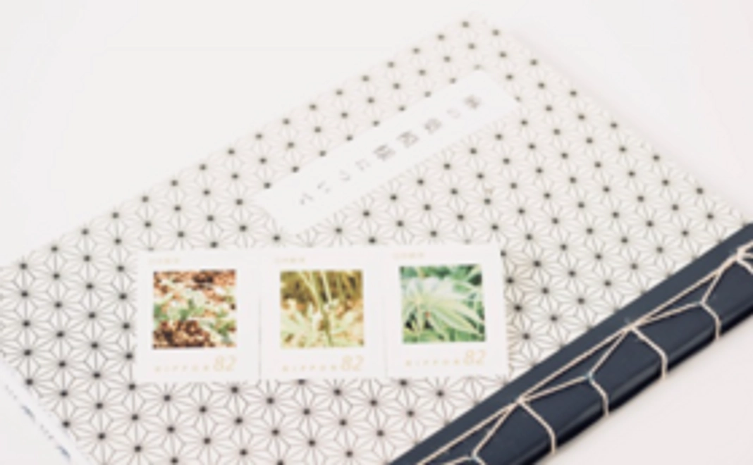 ￥3000コース＋特別装丁版書籍とオリジナル切手