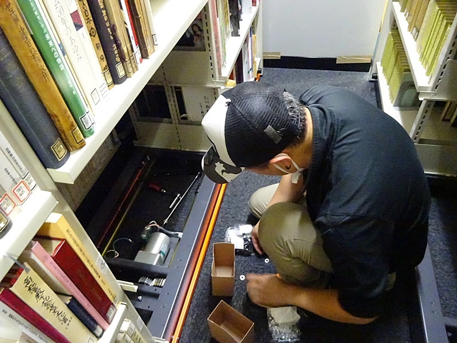 【お礼とご報告】電動書架モーター交換