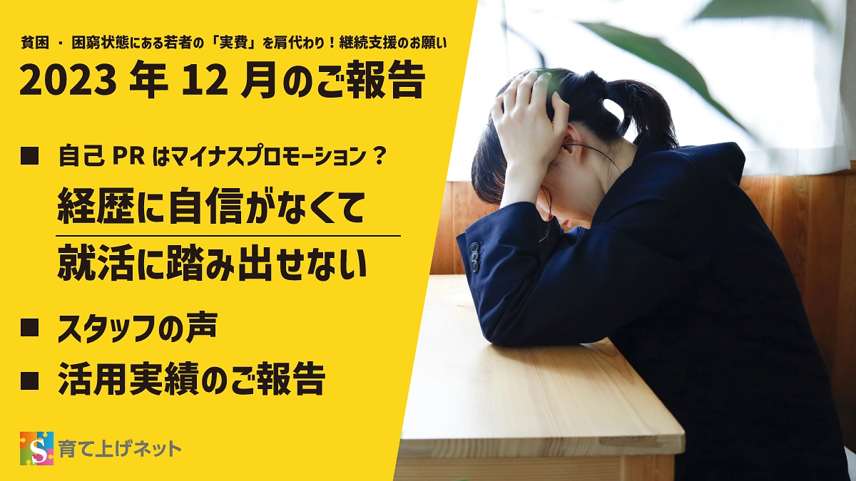 【報告】23年12月の活動状況