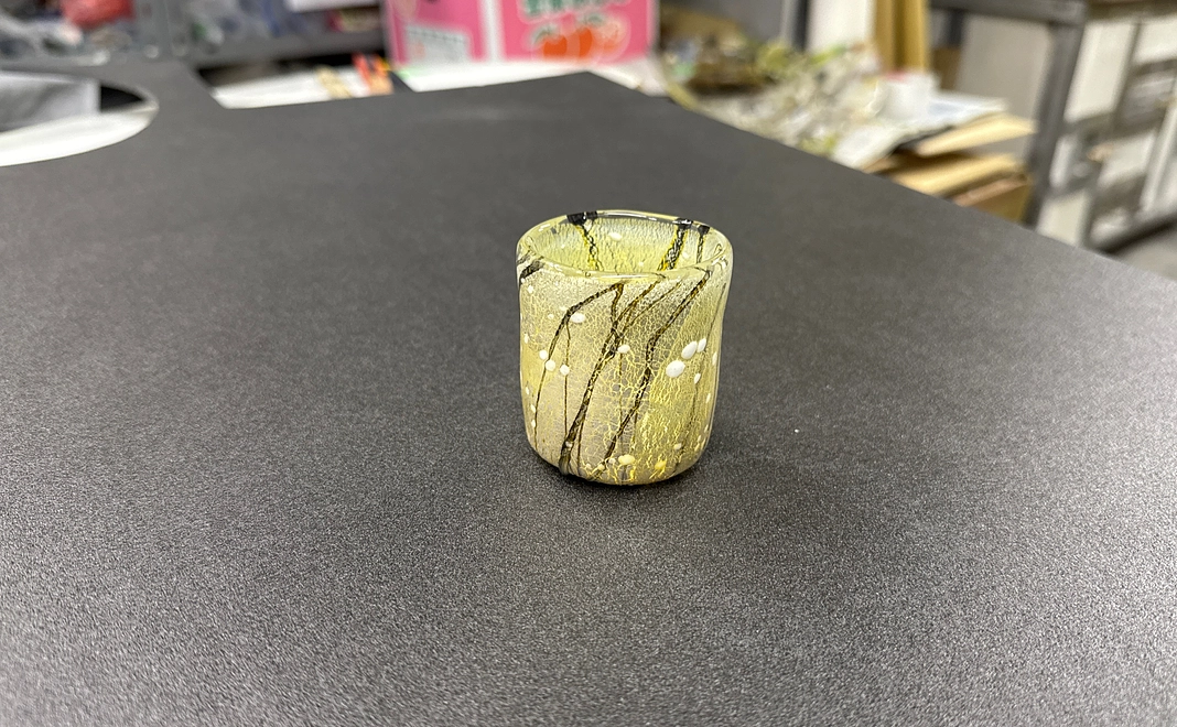 郡和子 作｜ぐい呑（高さ約6.5cm×直径約6cm）コース