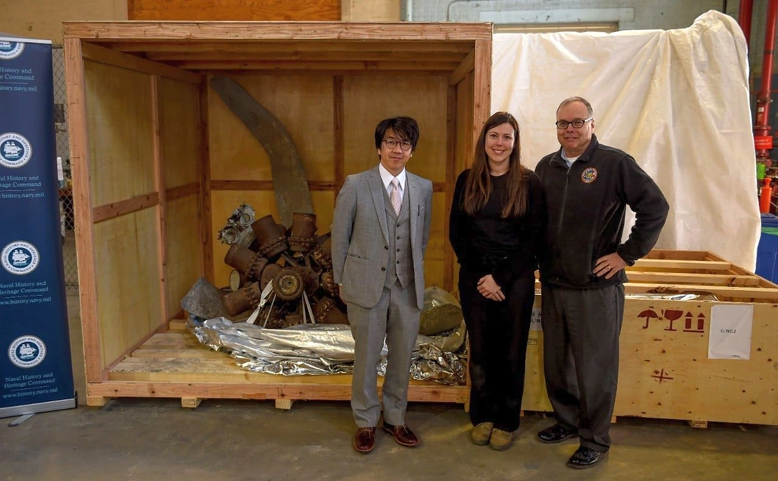 「空母イントレピッド博物館」へのコルセア戦闘機のファイナルフライト・・・【終章】