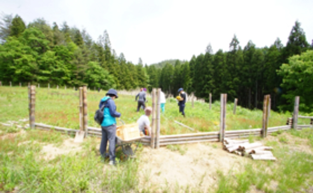 【参加チケット付き】動物たちの柵に名前を彫ろう！
