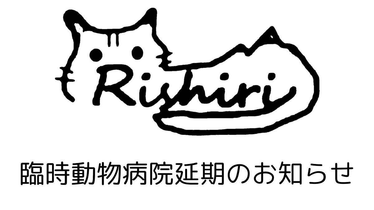 秋の臨時動物病院についてのお知らせ。