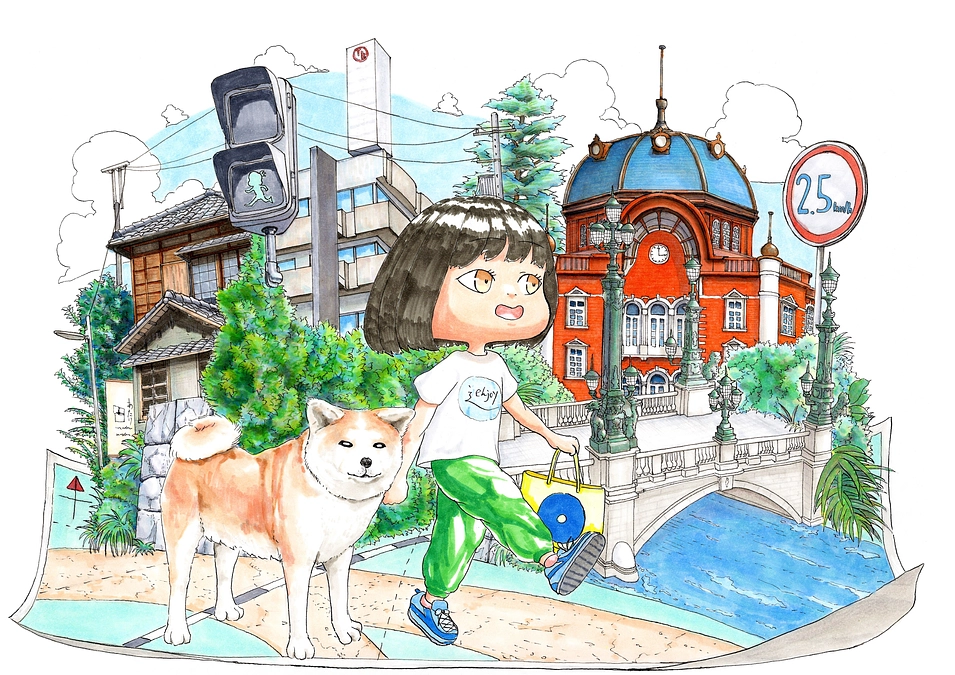 「さんぽアートマップ」プロジェクトの作画を担当する高橋和暉のメッセージ！