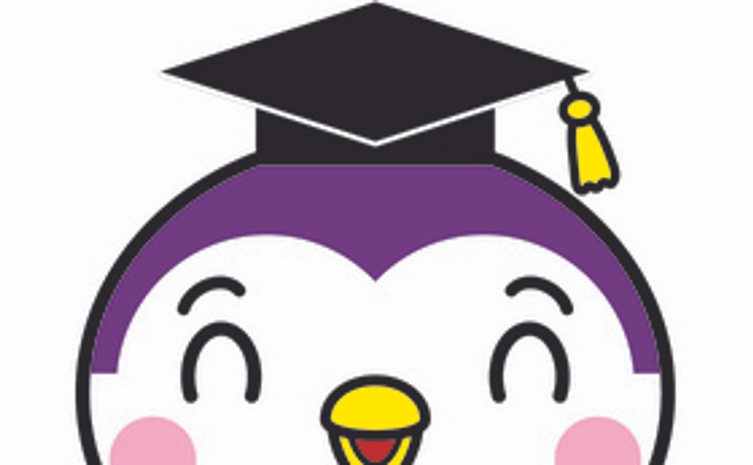 感謝の手紙と活動報告書、愛教大オリジナルキャラクターシール1枚