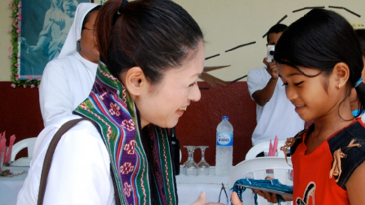 東ティモールの子ども達を沖縄と熊本によび平和と愛の国際交流を