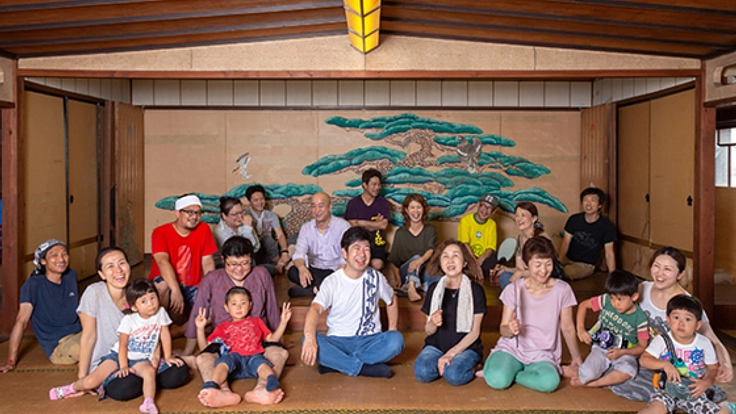 足助の町並み・大正の旧料亭が新たな暮らしづくりの場として蘇る