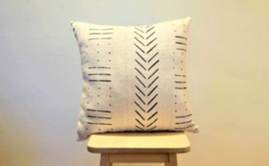 BOGOLAN製クッション（ホワイト）×1個