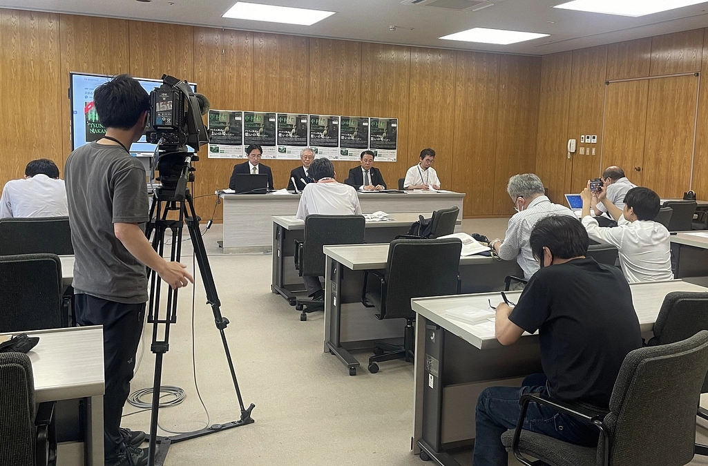 「中村彝REMEMBERプロジェクト」記者発表会