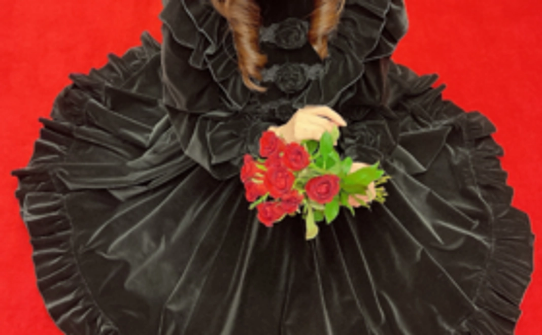 【限定10着】【高野口ベルベットVer.】 尾州ロリィタ×深澤翠　Brillante,une robe noir