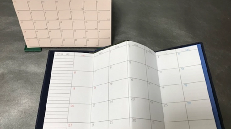 折り畳める薄型手帳＆オ-ルインワン手帳