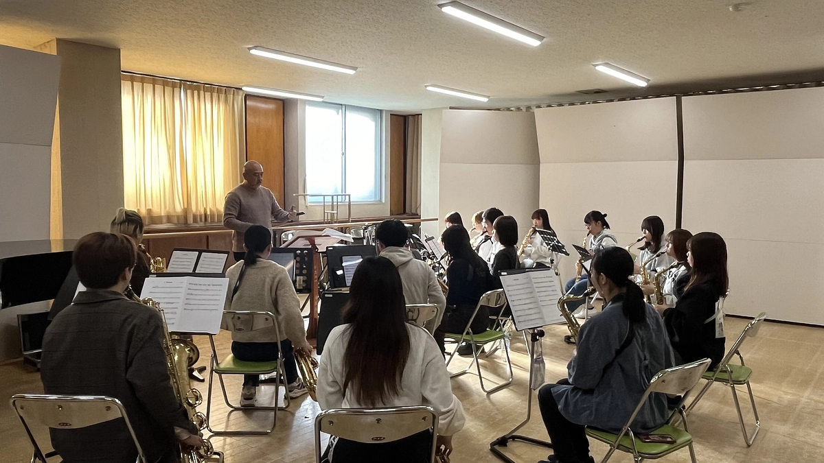 ラージアンサンブルの練習開始！