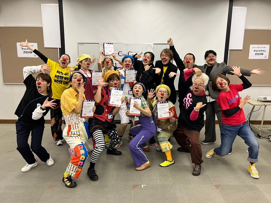 7名のクリニクラウンが誕生しました！