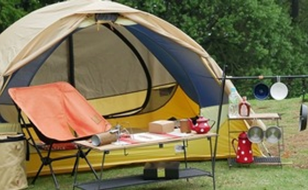 キャンプサイト平日利用無料1回　1泊2日