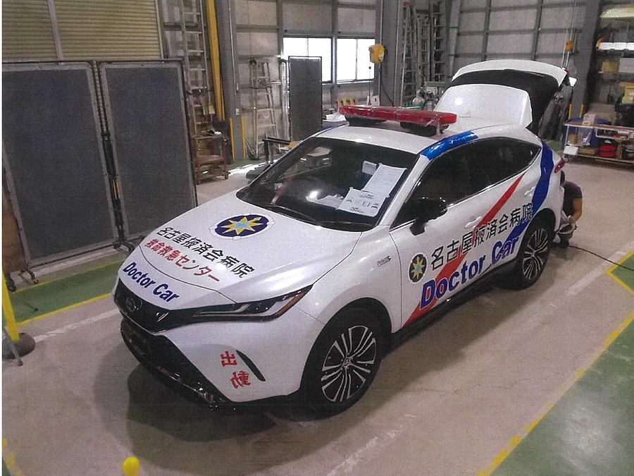 【進捗報告】ラピッドカー　外装ラッピングの様子