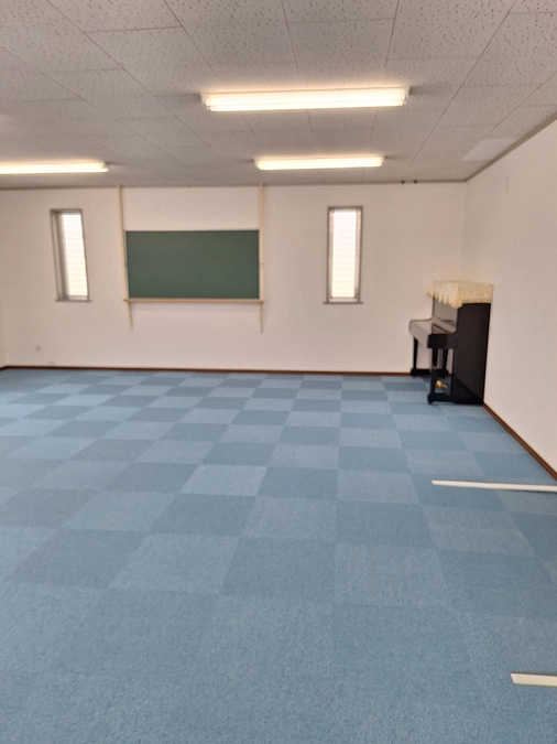 新しい講義室が遂に完成！