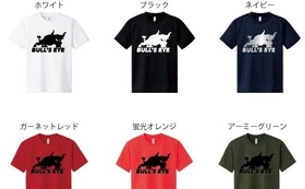 Bull's Eye 正面ロゴオリジナルTシャツ Sports T-Shirt