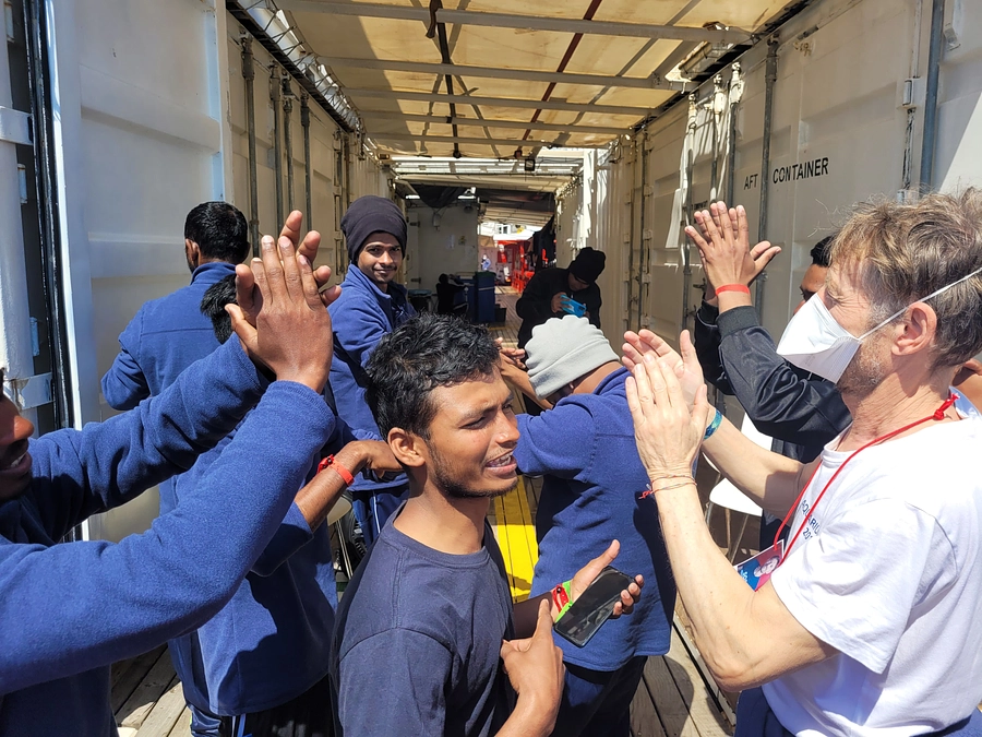 船の上の生活②