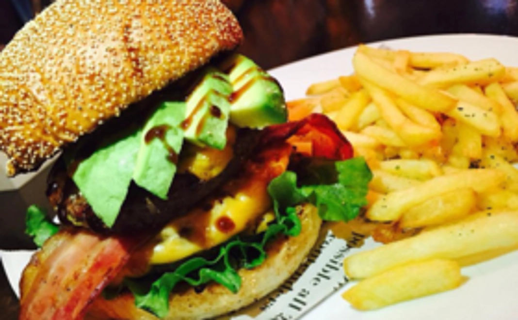 溶岩焼きハンバーガーコース（A）